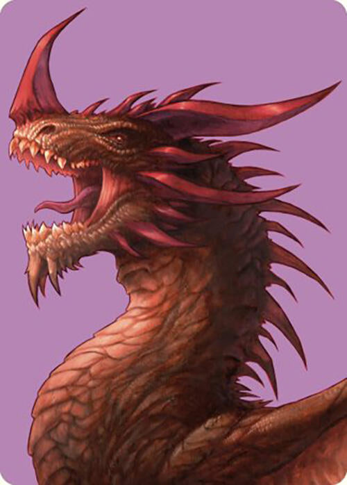 The Ur-Dragon Art Card [Art Series: Commander Masters] 61