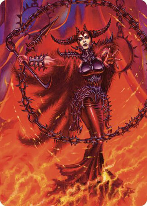 Deadly Rollick Art Card [Art Series: Commander Masters] 63
