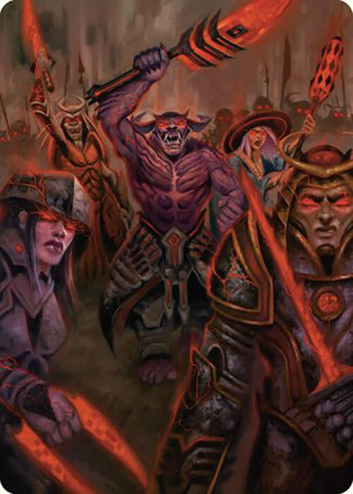 Insurrection Art Card [Art Series: Commander Masters] 67