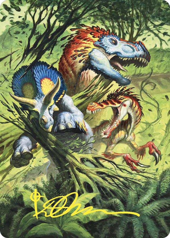 Finale of Devastation Art Card (Gold-Stamped Signature) [Art Series: Commander Masters] 68