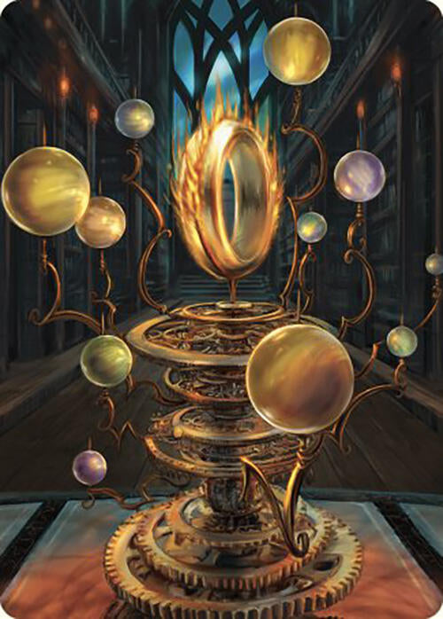 Sol Ring Art Card [Art Series: Commander Masters] 70