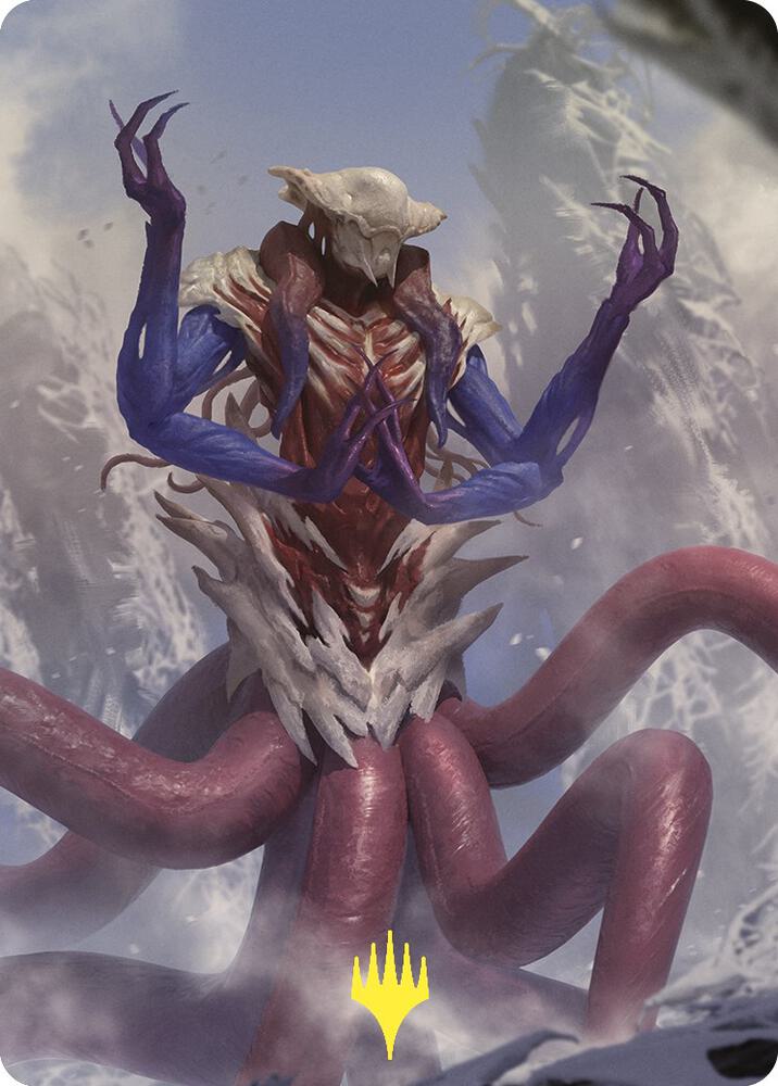Zhulodok, Void Gorger Art Card (Gold-Stamped) [Art Series: Commander Masters] 71