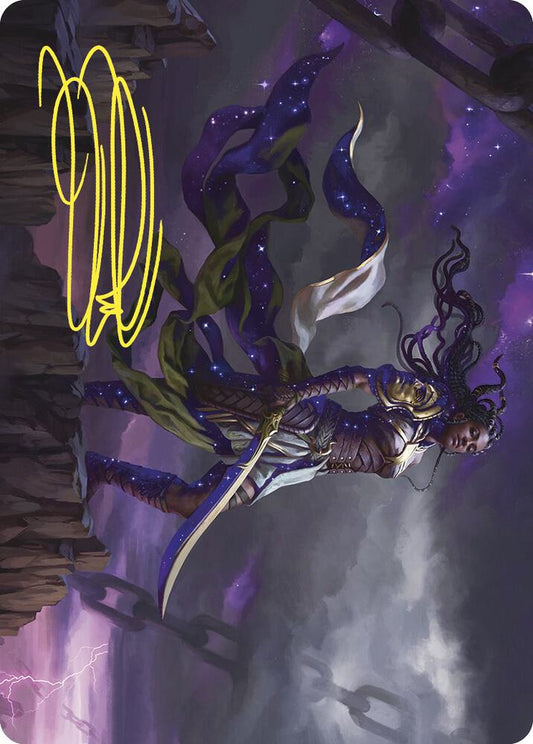 Anikthea, Hand of Erebos Art Card (Gold-Stamped Signature) [Art Series: Commander Masters] 72
