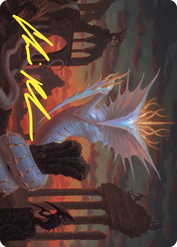 Sliver Gravemother Art Card (Gold-Stamped Signature) [Art Series: Commander Masters] 73