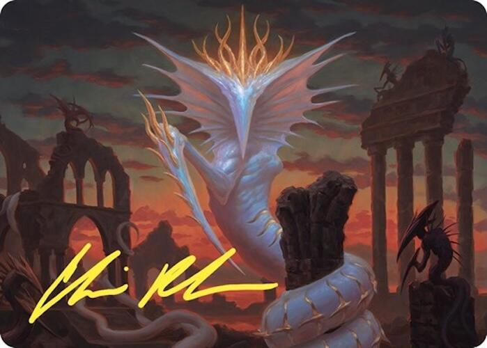 Sliver Gravemother Art Card (Gold-Stamped Signature) [Art Series: Commander Masters] 73