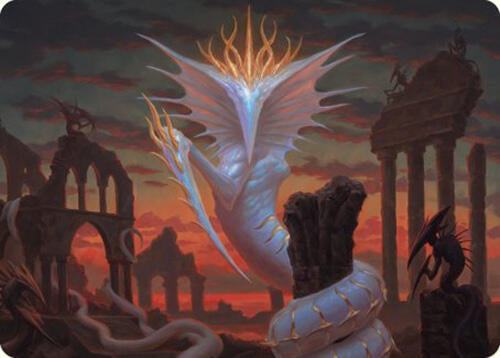 Sliver Gravemother Art Card [Art Series: Commander Masters] 73
