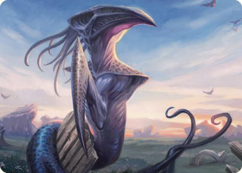 Sentinel Sliver Art Card [Art Series: Commander Masters] 76