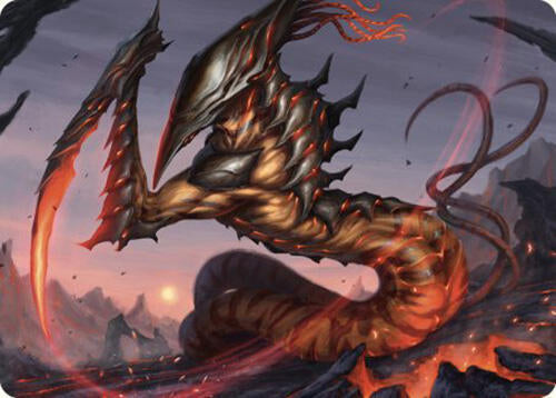 Blade Sliver Art Card [Art Series: Commander Masters] 78