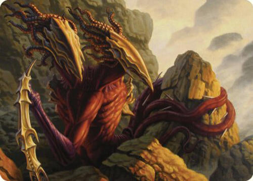 Two-Headed Sliver Art Card [Art Series: Commander Masters] 79