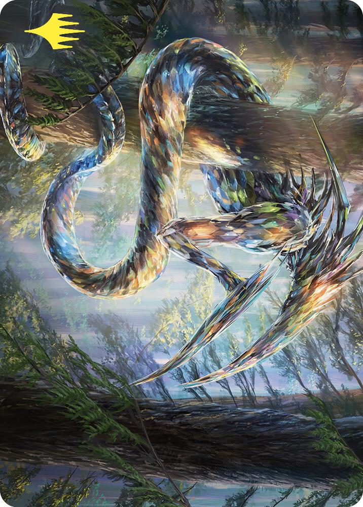 Gemhide Sliver Art Card (Gold-Stamped) [Art Series: Commander Masters] 80