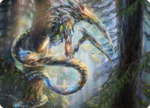Gemhide Sliver Art Card [Art Series: Commander Masters] 80