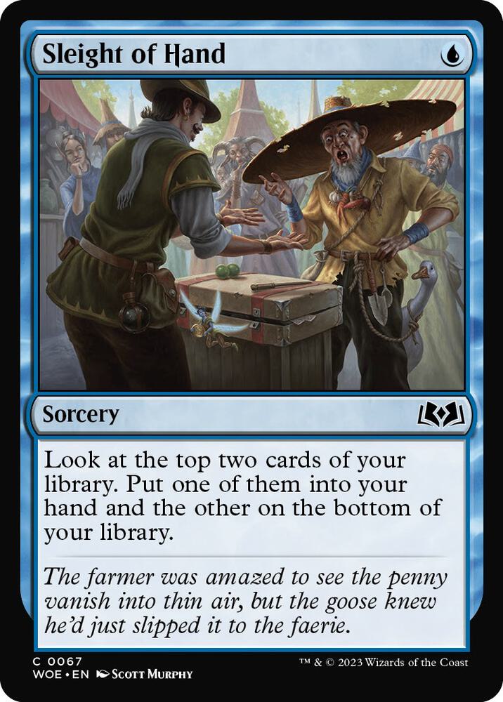 Sleight of Hand [Wilds of Eldraine] 67