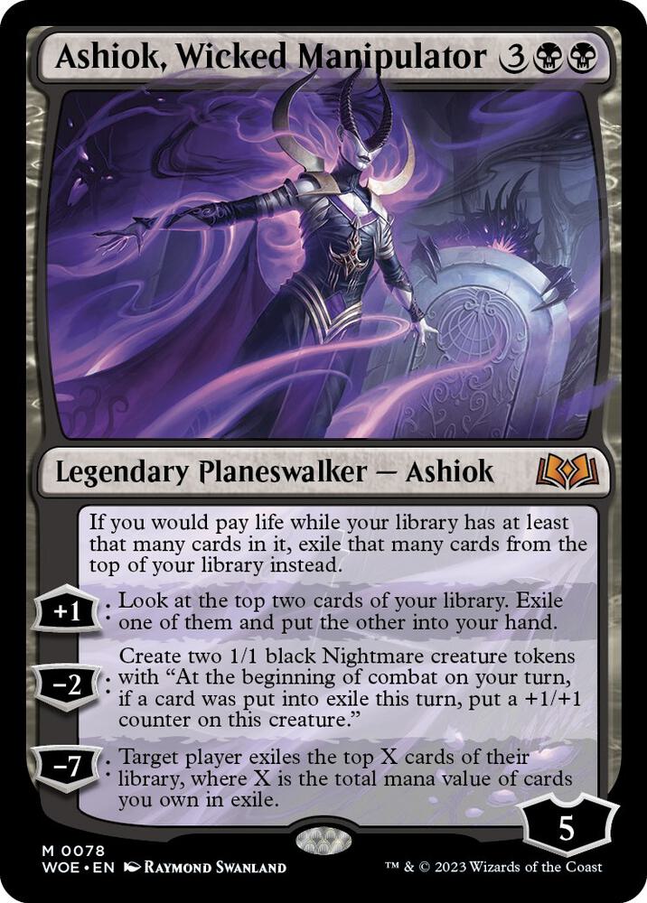 Ashiok, Wicked Manipulator [Wilds of Eldraine] 78