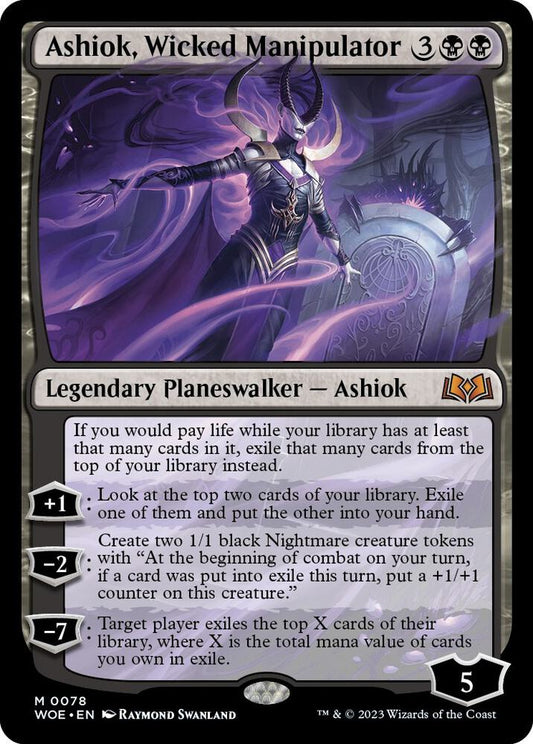 Ashiok, Wicked Manipulator [Wilds of Eldraine] 78