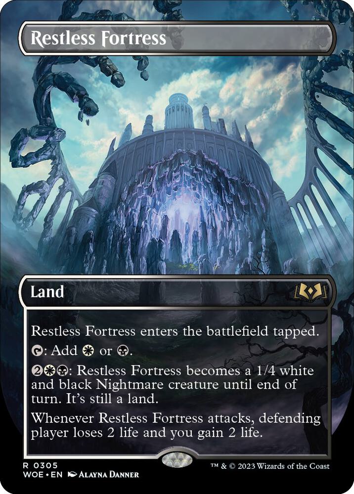 Restless Fortress (Borderless) [Wilds of Eldraine] 305