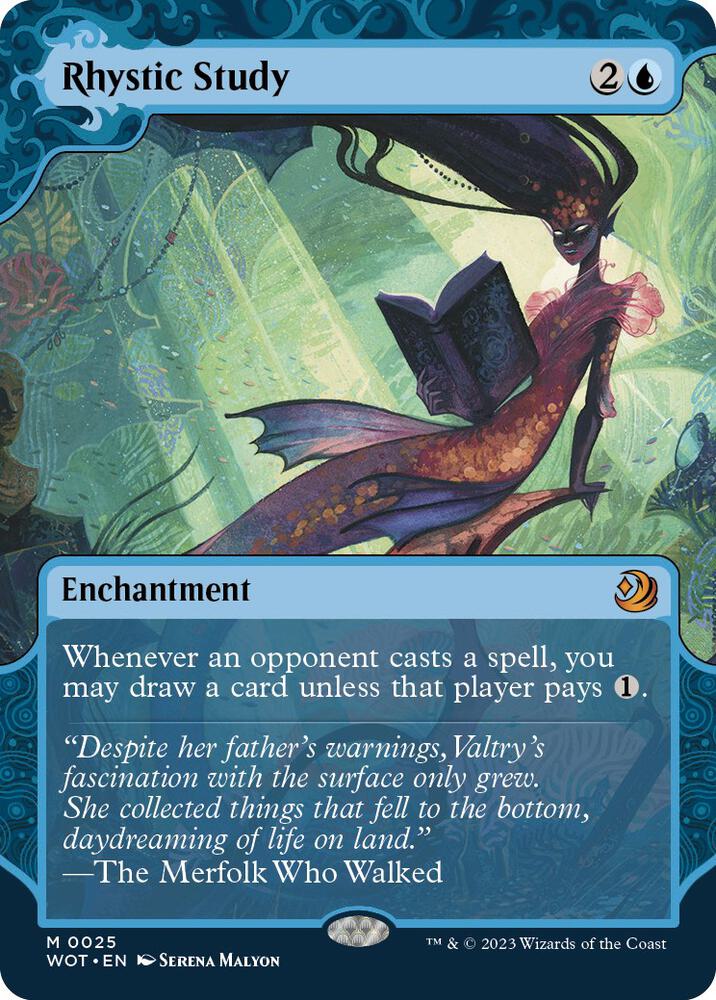 Rhystic Study [Wilds of Eldraine: Enchanting Tales] 25