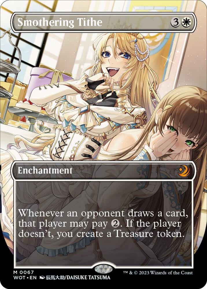 Smothering Tithe (Anime Borderless) [Wilds of Eldraine: Enchanting Tales] 67