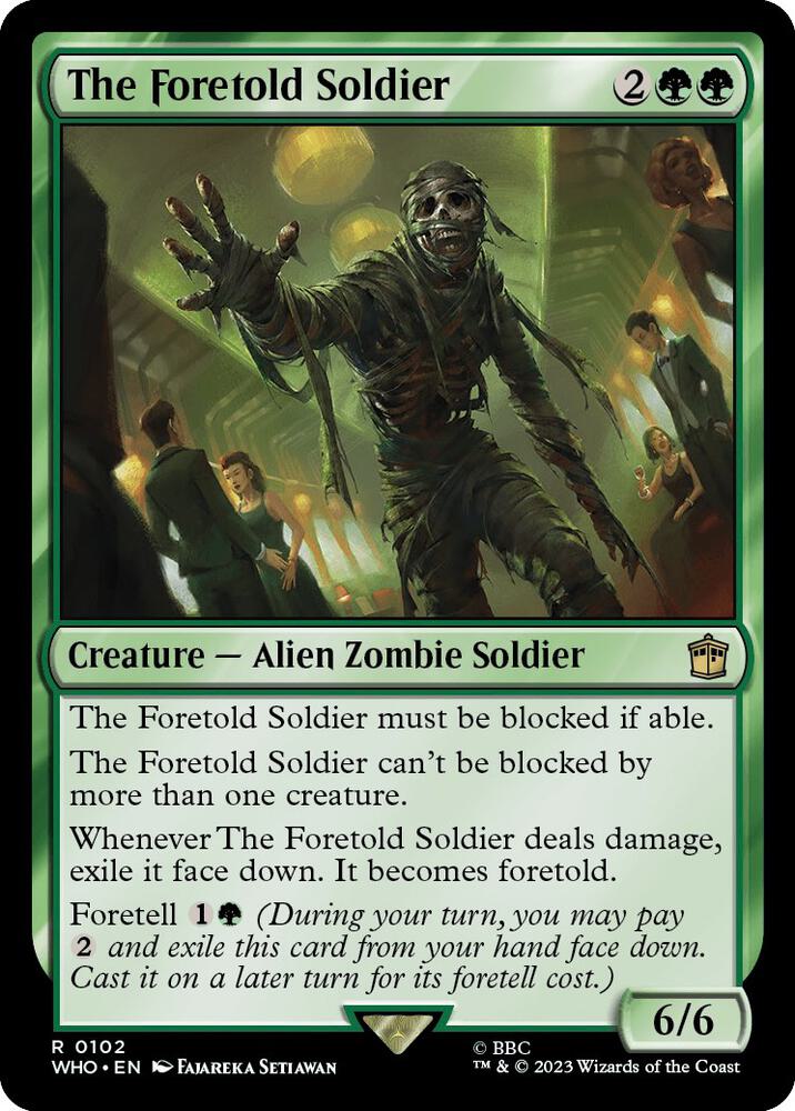 The Foretold Soldier [Universes Beyond: Doctor Who] 102