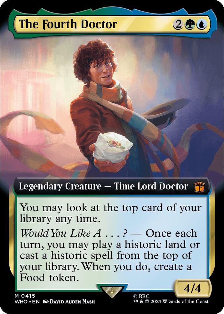 The Fourth Doctor (Extended Art) [Universes Beyond: Doctor Who] 415