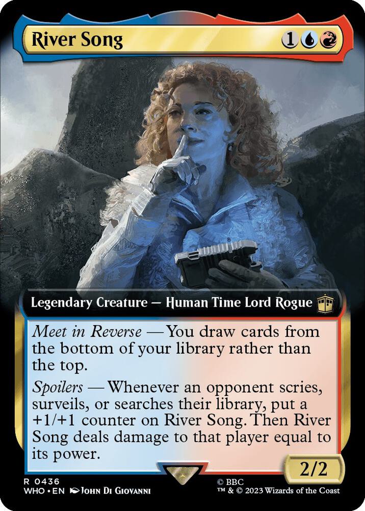 River Song (Extended Art) [Universes Beyond: Doctor Who] 436