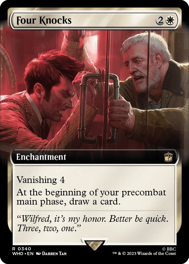 Four Knocks (Extended Art) [Universes Beyond: Doctor Who] 340