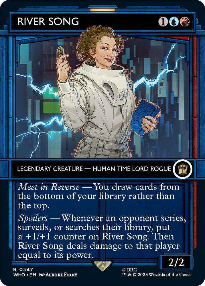 River Song (Showcase) [Universes Beyond: Doctor Who] 547