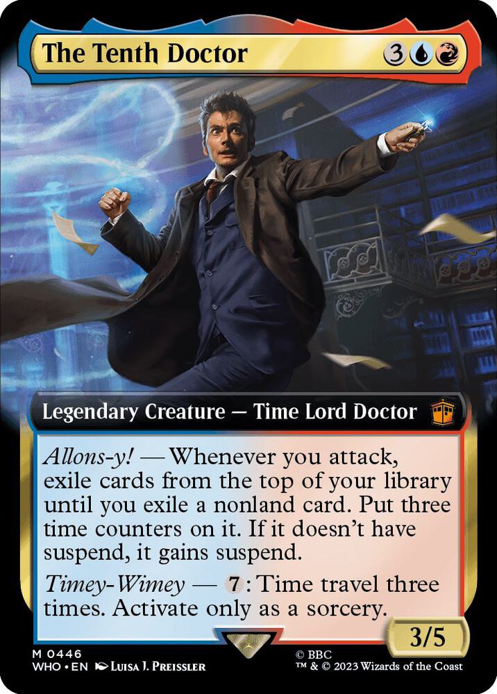 The Tenth Doctor (Extended Art) [Universes Beyond: Doctor Who] 446