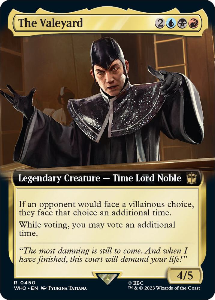The Valeyard (Extended Art) [Universes Beyond: Doctor Who] 450
