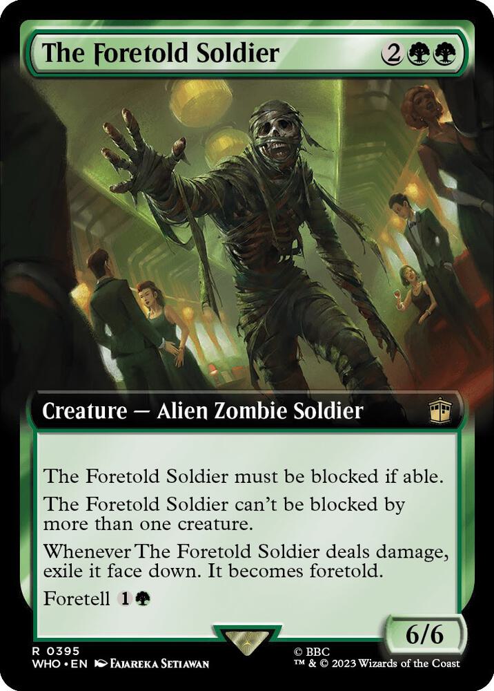 The Foretold Soldier (Extended Art) [Universes Beyond: Doctor Who] 395