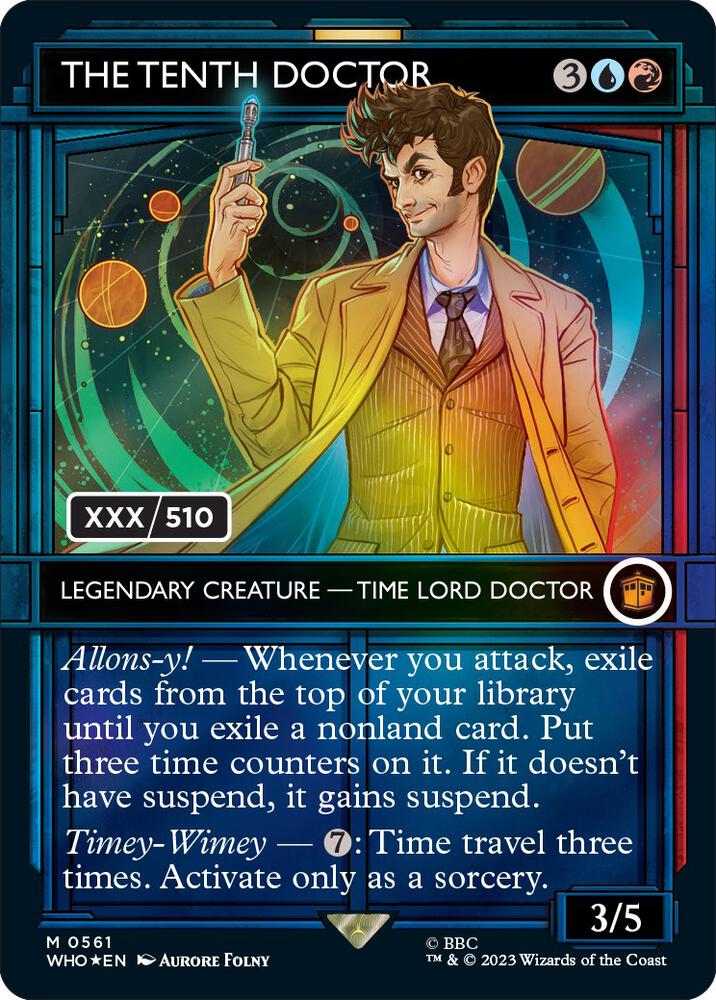 The Tenth Doctor (Serial Numbered) [Universes Beyond: Doctor Who] 561
