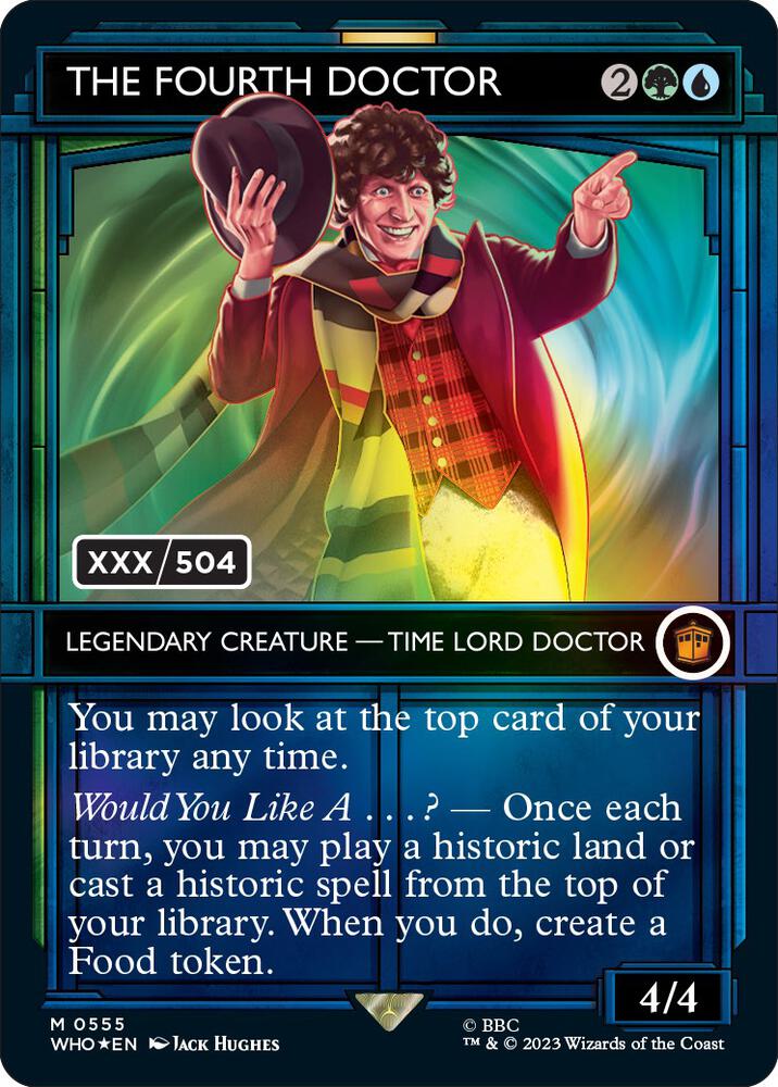 The Fourth Doctor (Serial Numbered) [Universes Beyond: Doctor Who] 555