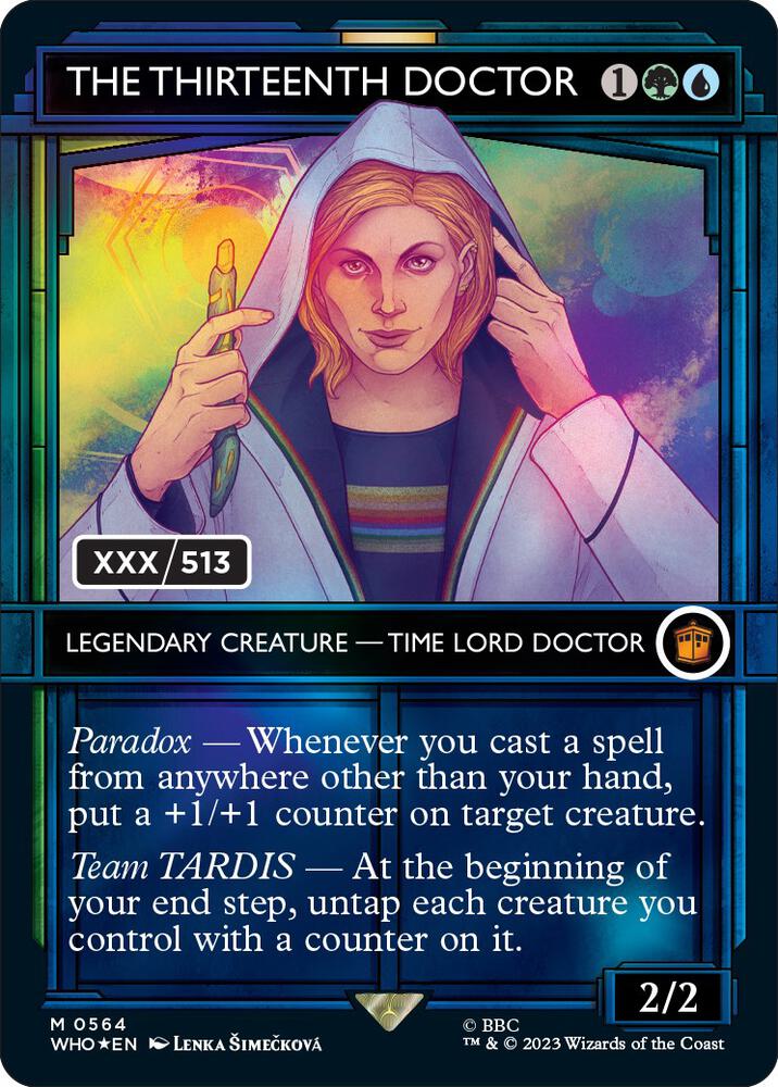 The Thirteenth Doctor (Serial Numbered) [Universes Beyond: Doctor Who] 564