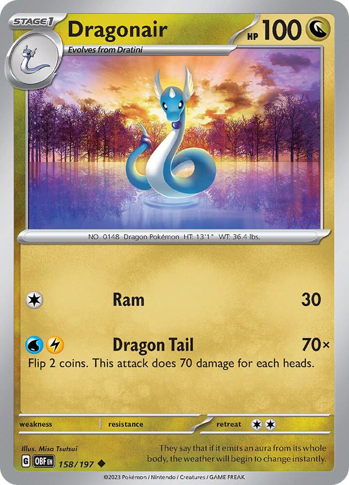 Dragonair [SV03: Obsidian Flames] 158/197