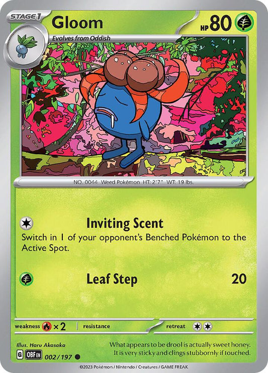 Gloom [SV03: Obsidian Flames] 002/197