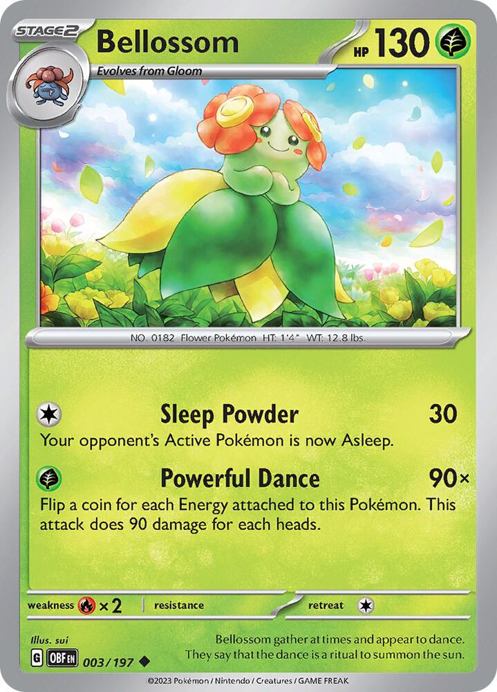 Bellossom [SV03: Obsidian Flames] 003/197