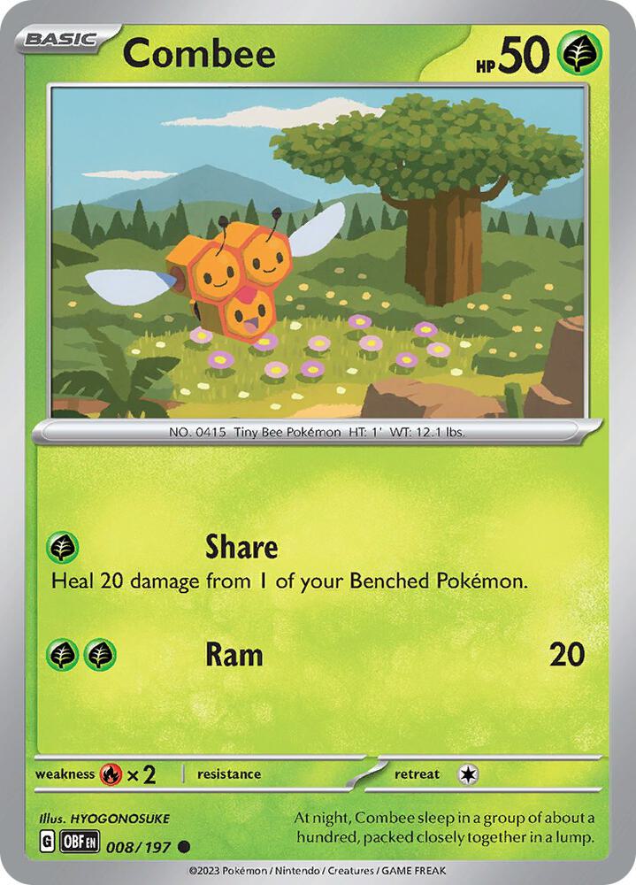 Combee [SV03: Obsidian Flames] 008/197