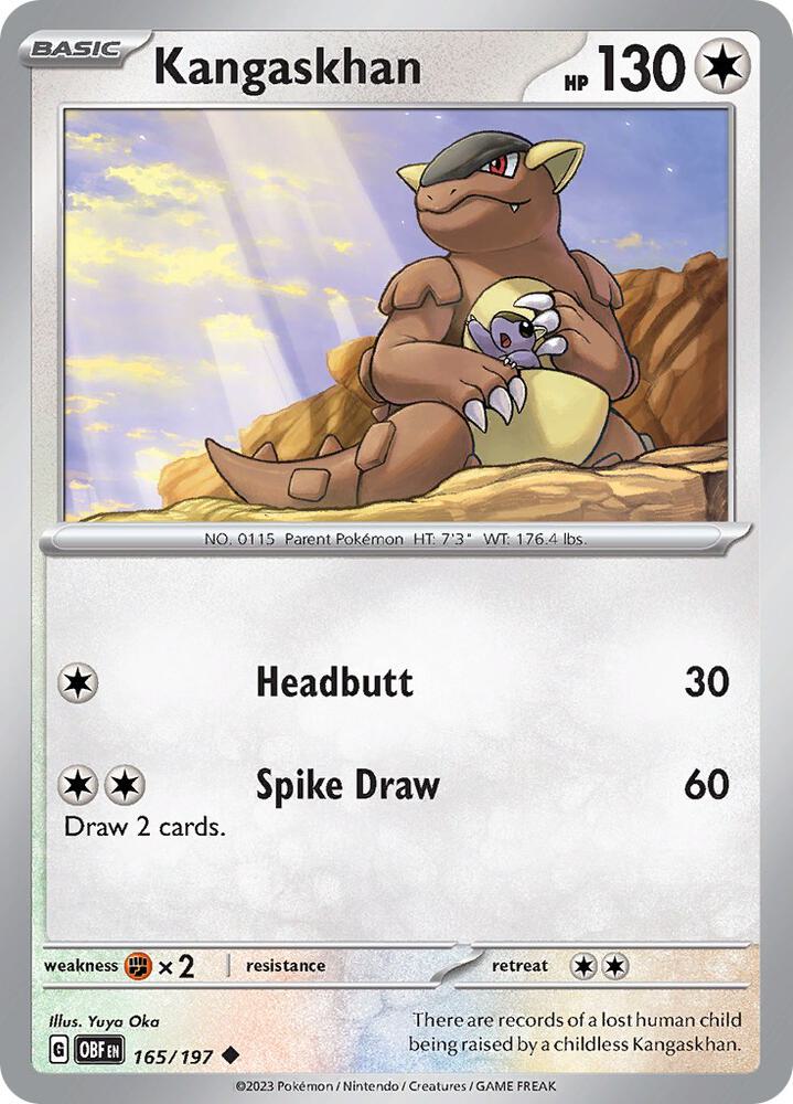 Kangaskhan [SV03: Obsidian Flames] 165/197