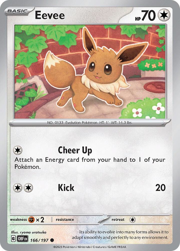 Eevee [SV03: Obsidian Flames] 166/197