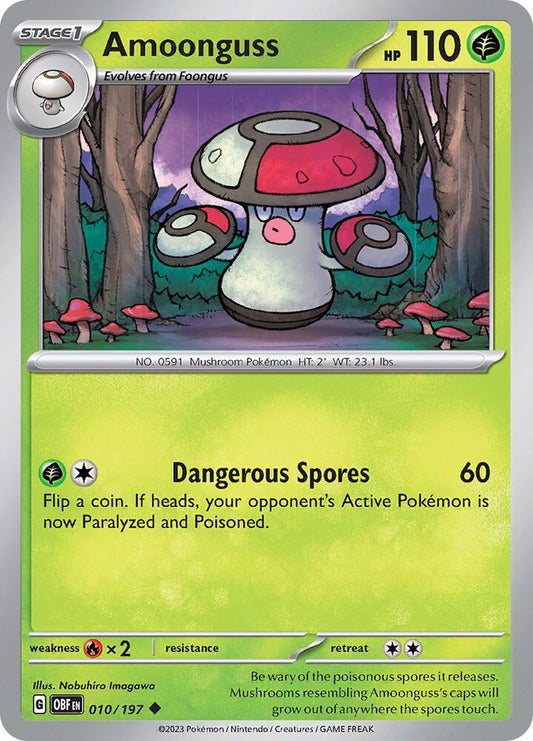 Amoonguss [SV03: Obsidian Flames] 010/197