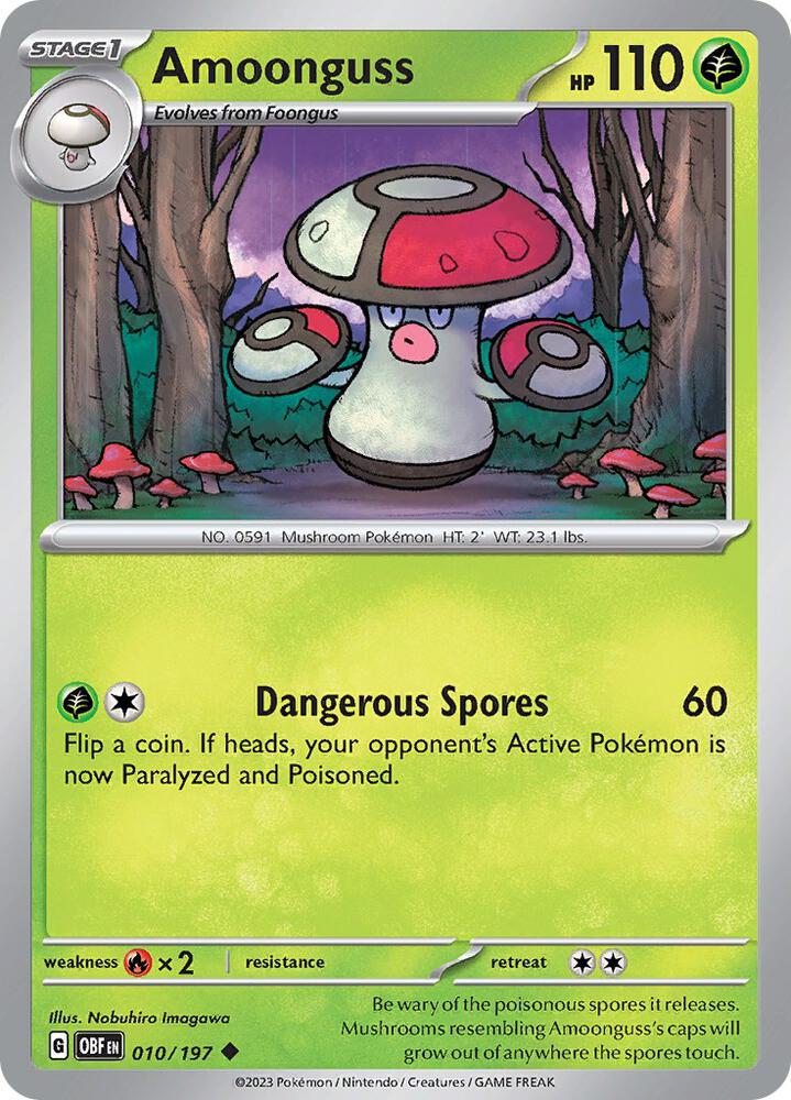 Amoonguss [SV03: Obsidian Flames] 010/197