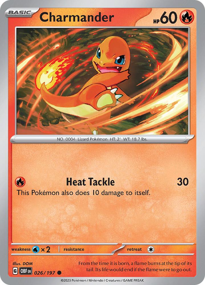 Charmander [SV03: Obsidian Flames] 026/197
