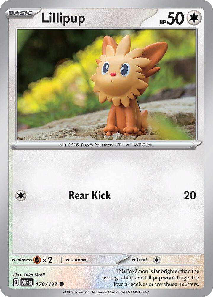 Lillipup [SV03: Obsidian Flames] 170/197