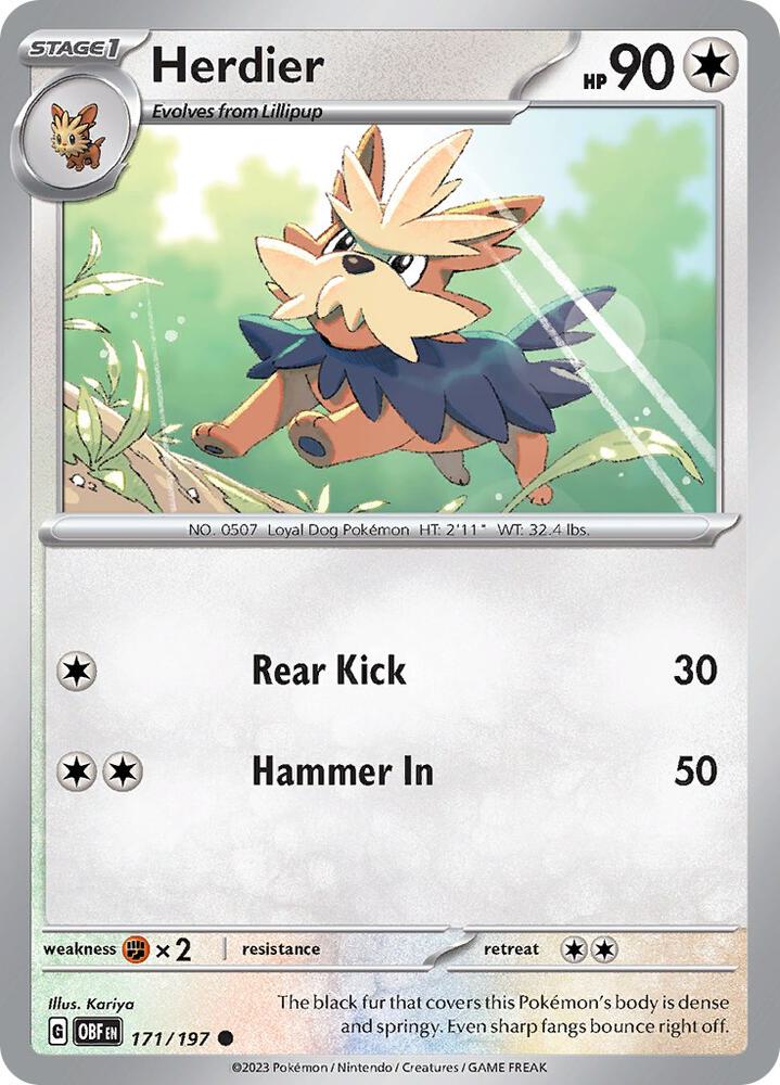 Herdier [SV03: Obsidian Flames] 171/197
