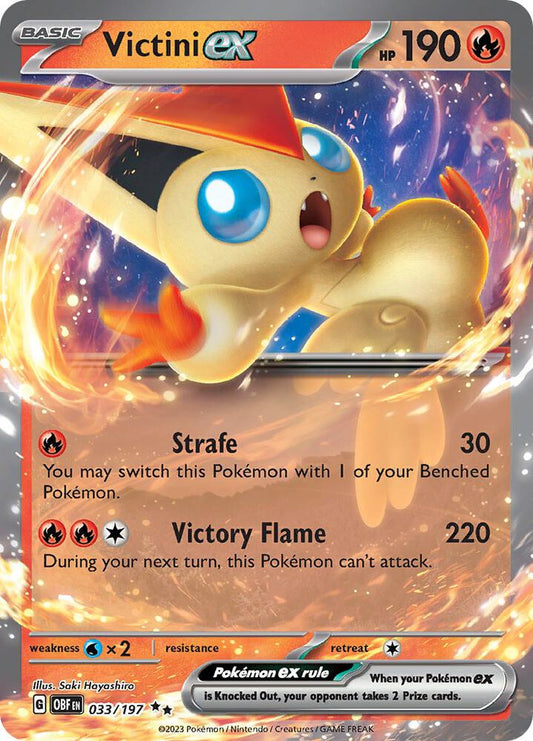 Victini ex [SV03: Obsidian Flames] 033/197