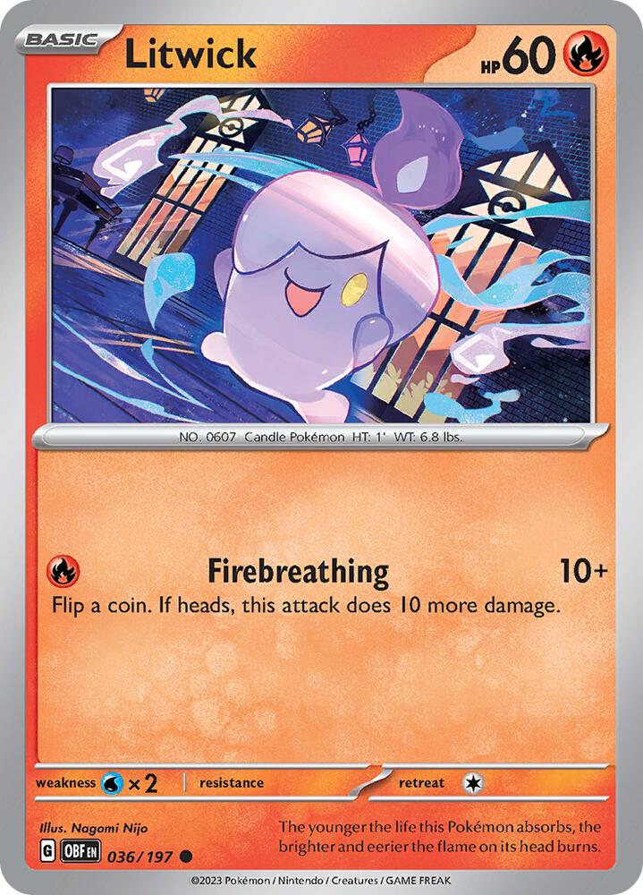 Litwick [SV03: Obsidian Flames] 036/197