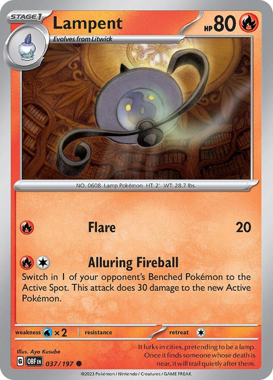 Lampent [SV03: Obsidian Flames] 037/197