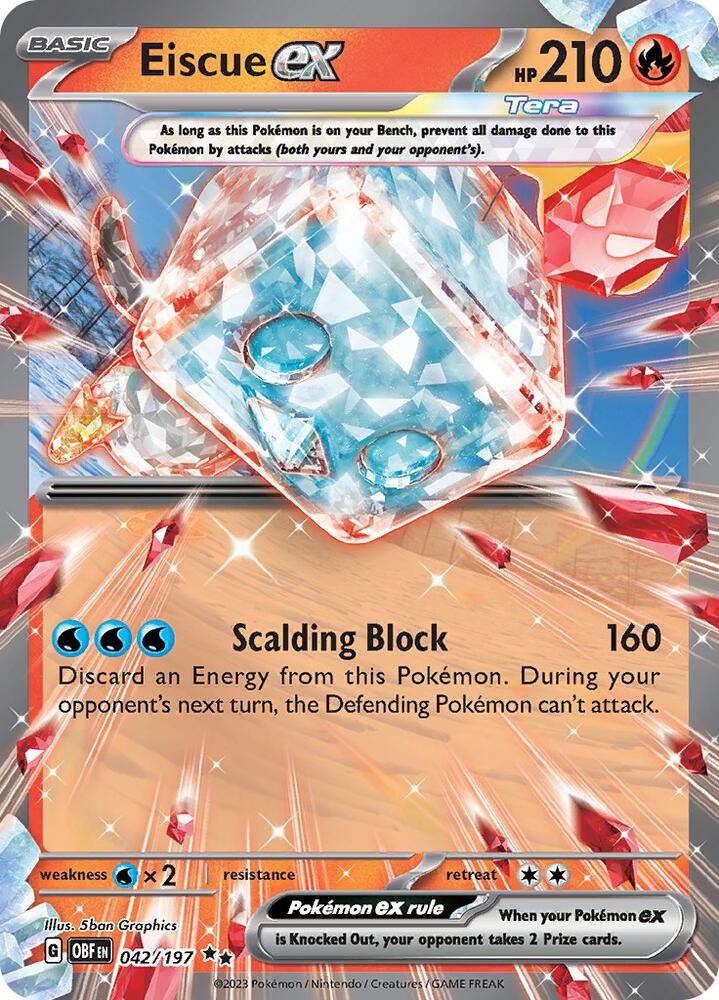 Eiscue ex [SV03: Obsidian Flames] 042/197