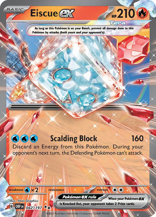 Eiscue ex [SV03: Obsidian Flames] 042/197