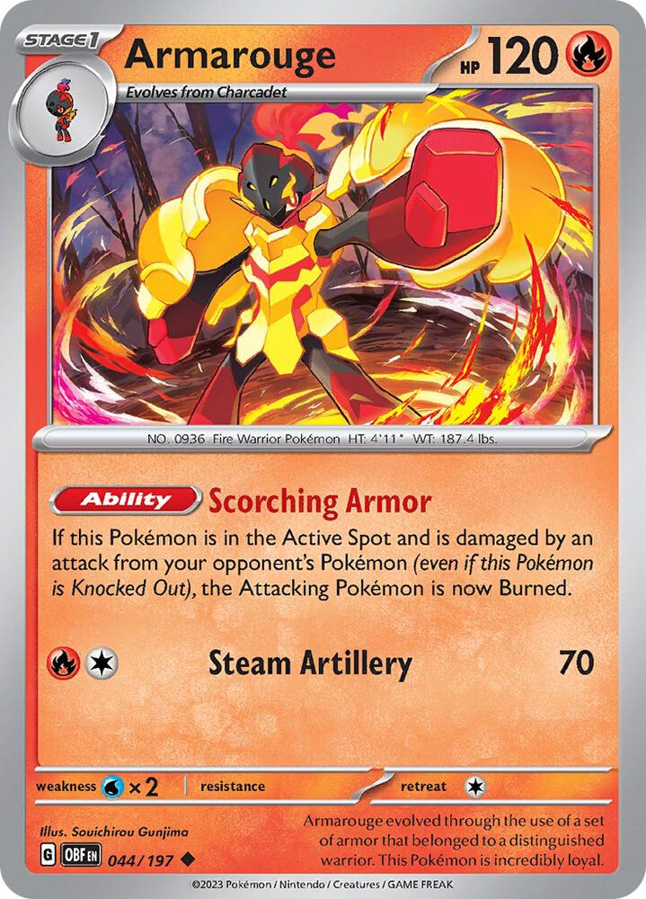 Armarouge [SV03: Obsidian Flames] 044/197