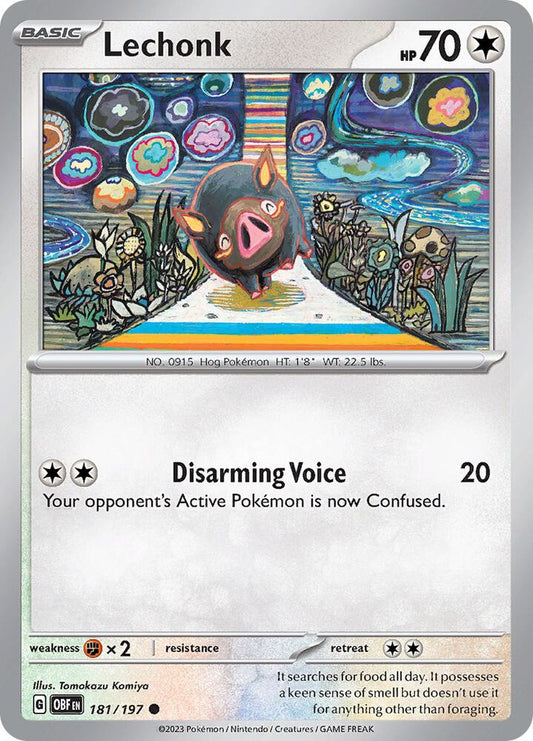 Lechonk - 181/197 [SV03: Obsidian Flames] 181/197